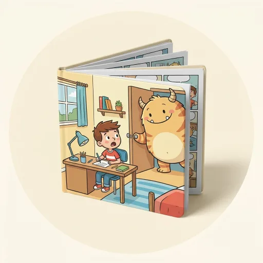 Ilustración de Agus y los monstruos 1: ¡Llega el señor Flat!