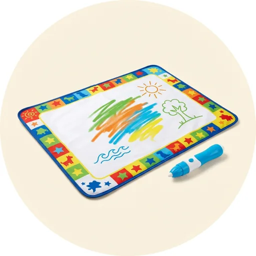 Ilustración de Aquadoodle Classic, alfombra para pintar con agua