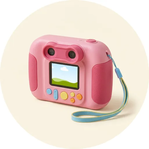Ilustración de Cámara infantil KidiZoom Duo FX (rosa)