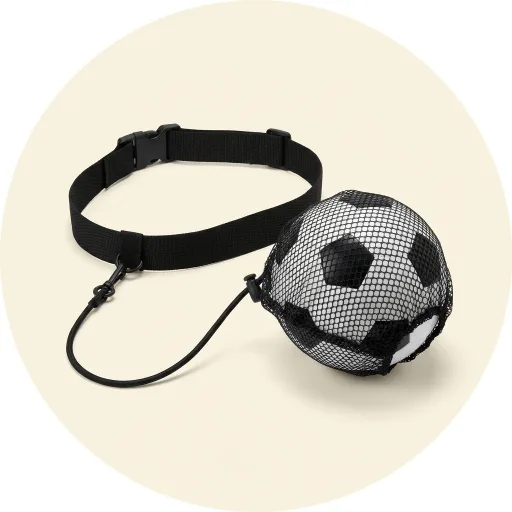 Ilustración de Cinturón entrenador de fútbol PodiuMax (para balones talla 3, 4 y 5)