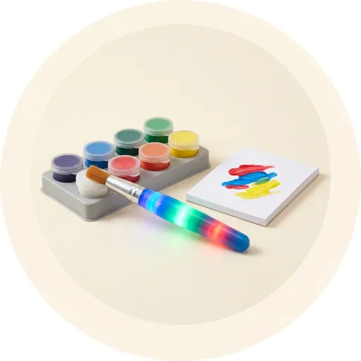Ilustración de Crayola Color Wonder Pincel Mágico Luminoso