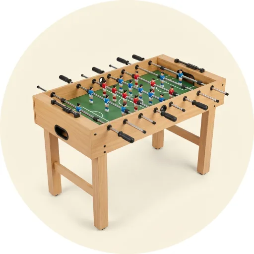 Ilustración de Futbolín de madera infantil CB Games 121 x 61 x 79 cm (85334)