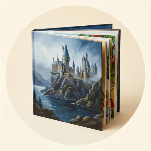 Ilustración de Harry Potter y la piedra filosofal (edición ilustrada)