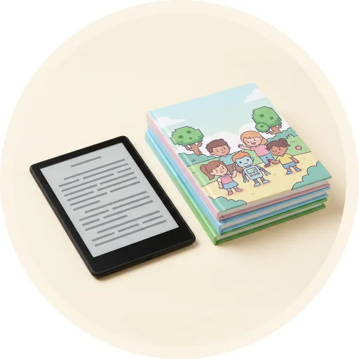 Ilustración de Kindle (última generación, 16 GB, pantalla de 6")