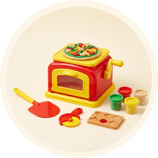 Ilustración de Play-Doh Kitchen Creations Horno de Pizza