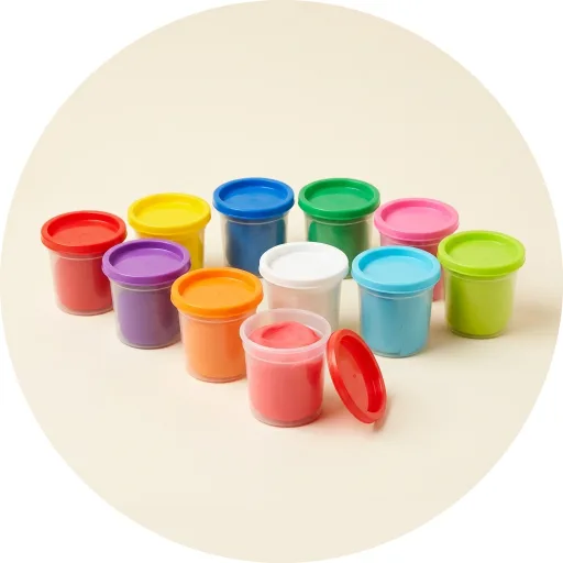 Ilustración de Play-Doh pack de 10 botes de colores (56 g cada uno)